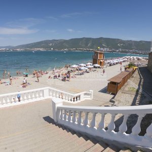 Пляж пансионата "Нива"