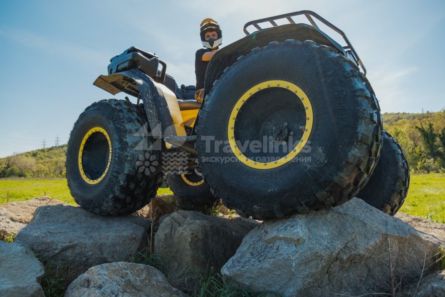 Галерея Маршрут к озеру Церковное на квадро-гигантах в Геленджике #0