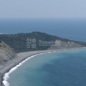 Пляж в Малом Утрише