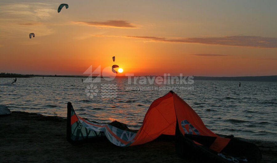 Галерея Пляж на Бугазской косе #1