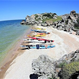 Галерея Катание на каяках на Генеральских пляжах Крыма #7