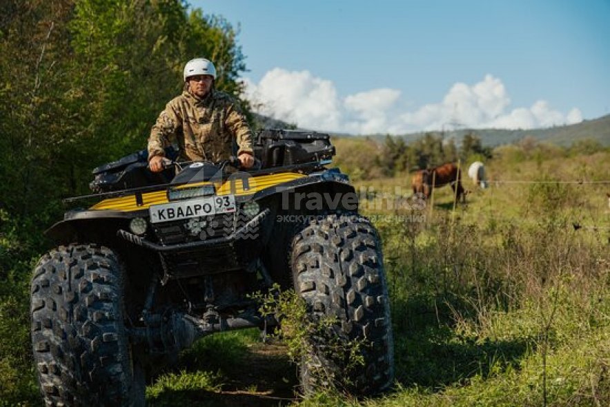 Маршрут к озеру Церковное на квадро-гигантах в Геленджике