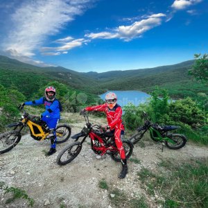 Поездка на озеро Грек на электробайке Sur-Ron