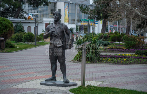 Скульптура "Турист"