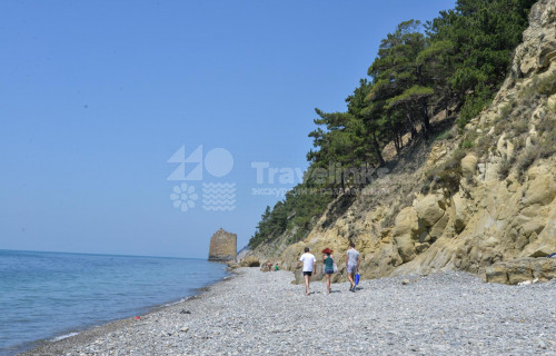 Пляж поселка Прасковеевка