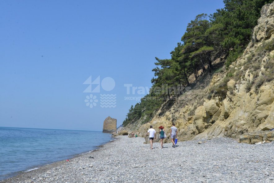 Пляж поселка Прасковеевка