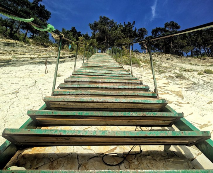 Галерея Лестница в Голубой Бухте #1