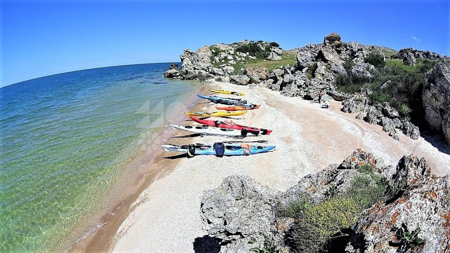 Галерея Катание на каяках на Генеральских пляжах Крыма #7