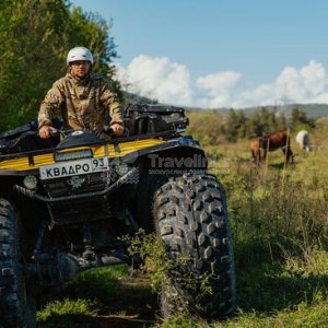 Маршрут к озеру Церковное на квадро-гигантах в Геленджике
