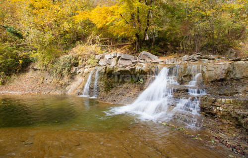 Водопады Жане