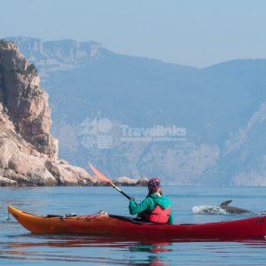 Катание на каяках на Генеральских пляжах Крыма