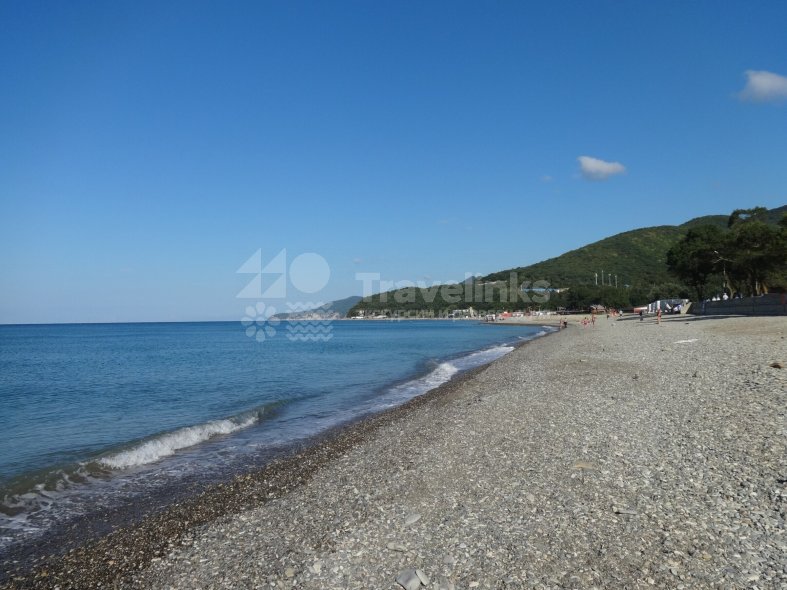 Пляж поселка Криница