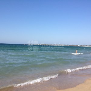 Пляж пансионата "Лазурный Берег"